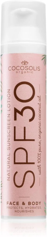 Cocosolis Natūralus apsauginis losjonas nuo saulės Spf30 100ml