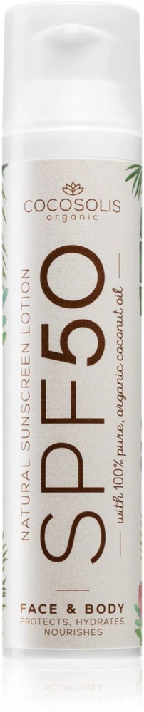 Cocosolis Natūralus apsauginis losjonas nuo saulės Spf50 100ml