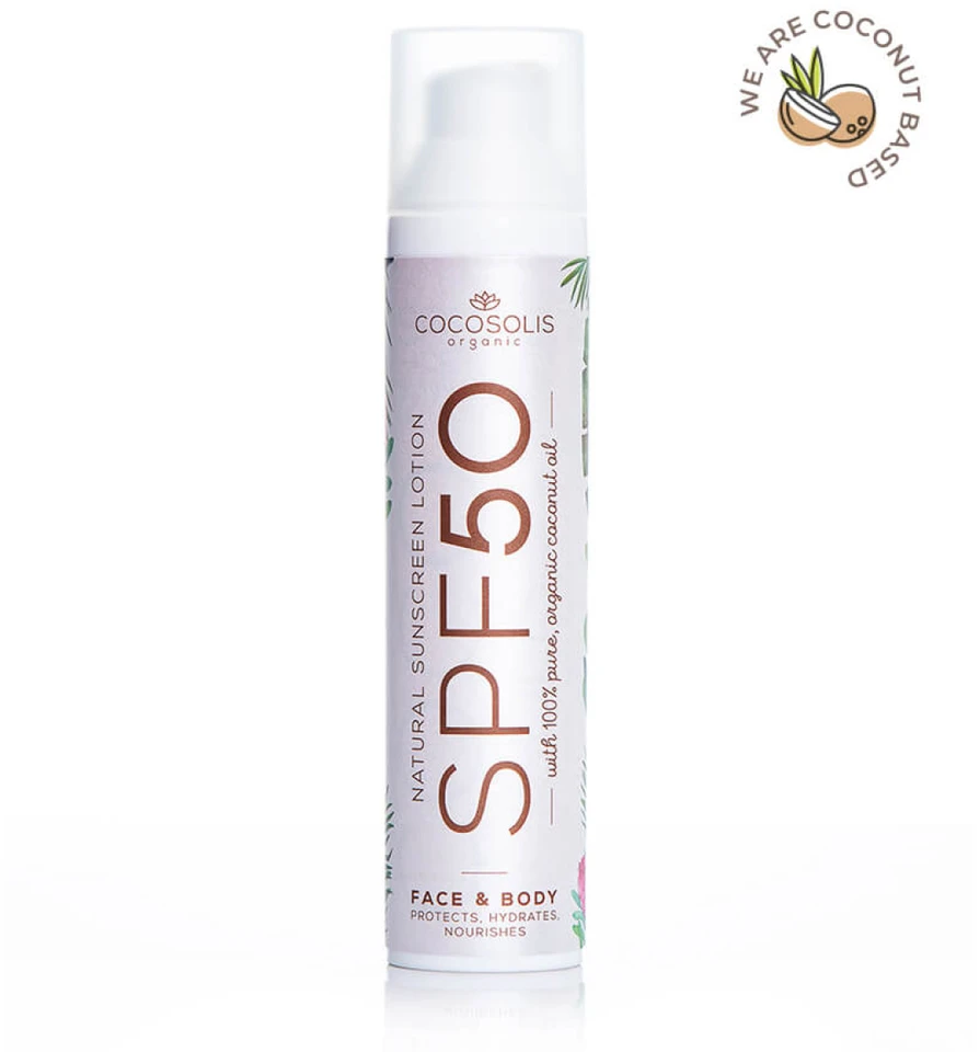 Cocosolis Natūralus apsauginis losjonas nuo saulės Spf50 100ml