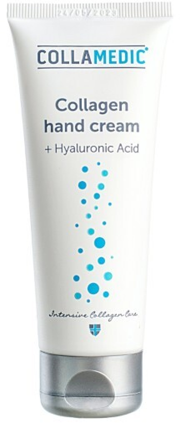 „Collamedic“ drėkinamasis rankų kremas su kolagenu (Collagen Hand Kreminis), 75 ml