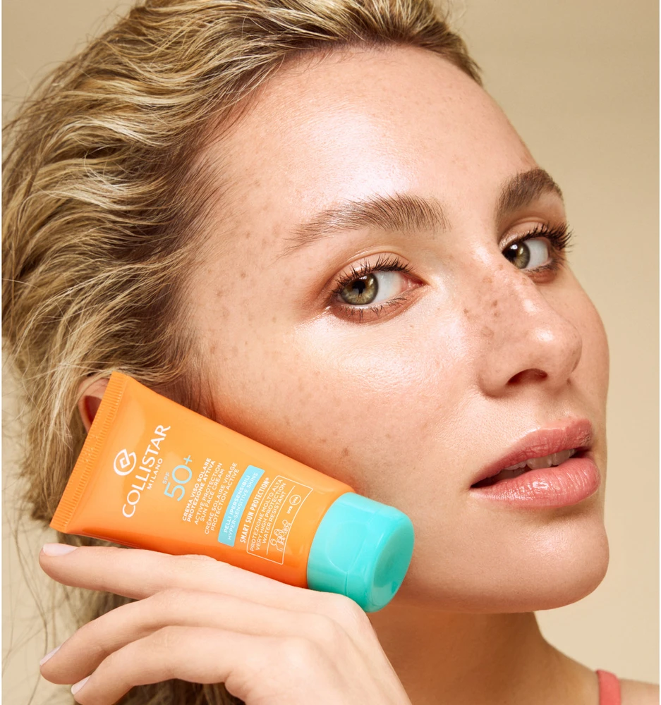 "Collistar" aktyvioji apsauga nuo saulės veidui Spf50 50ml