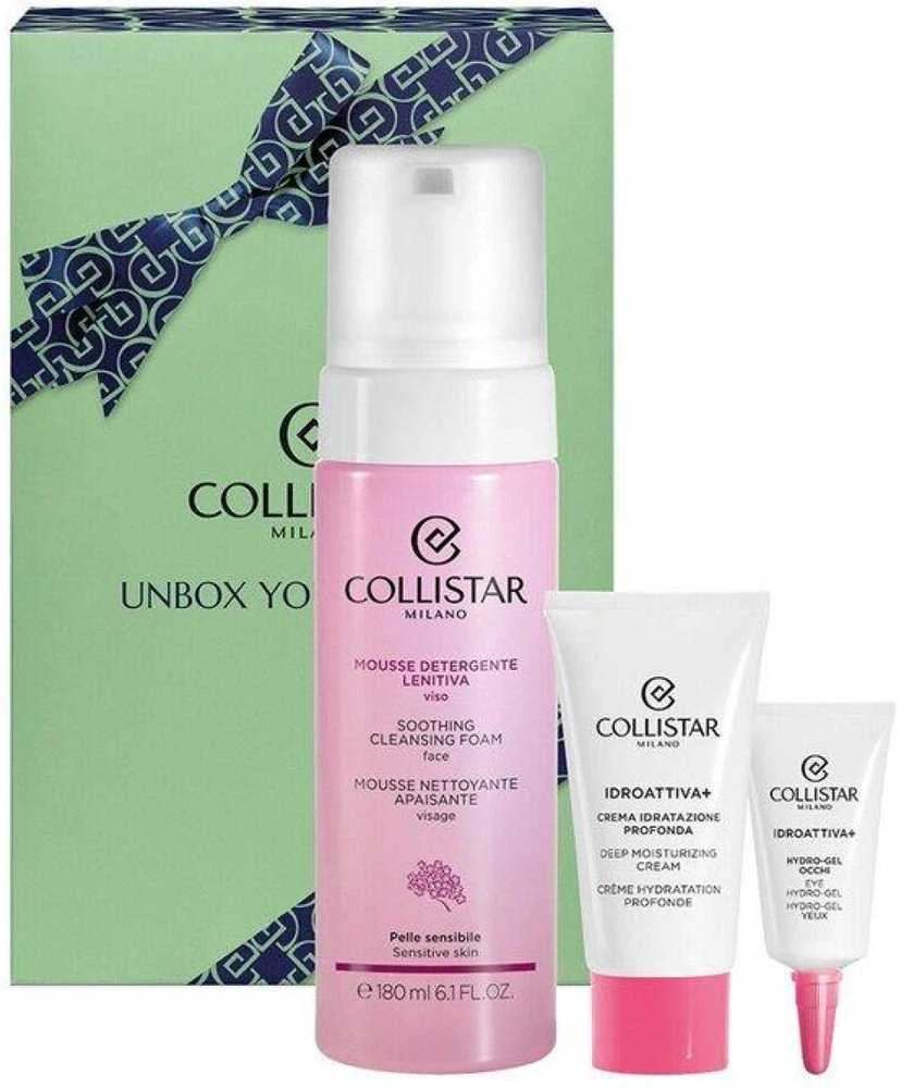 Collistar Idroattiva+ Xmas Gift Set kalėdinis veido priežiūros priemonių rinkinys