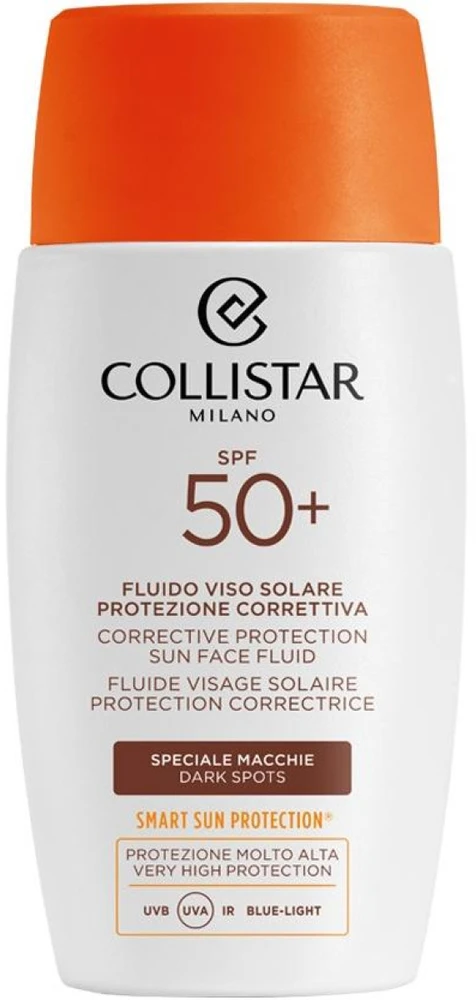 Collistar Corrective Protection Sun Face Fluid SPF 50+ apsauginis veido fluidas nuo saulės, 50 ml