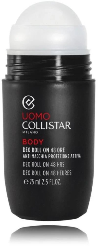 Collistar Uomo Body Deo Roll On 48HRS rutulinis dezodorantas vyrams, 75 ml
