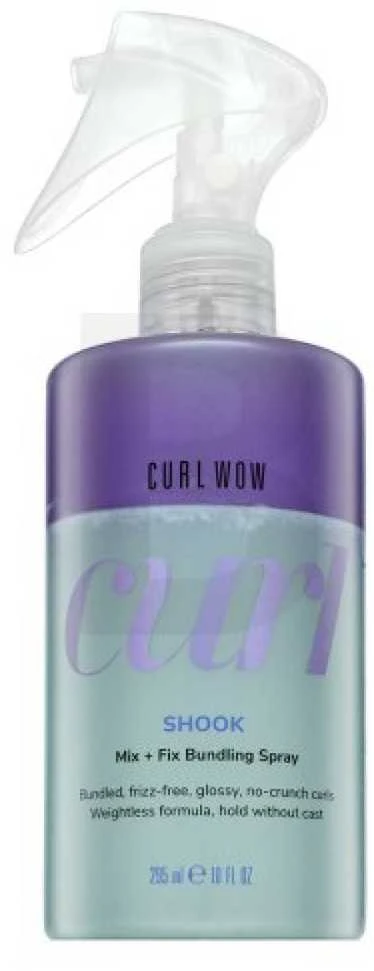 Color Wow purškiklis garbanotiems ir banguotiems plaukams Curl Wow Shook (Mix+Fix Bundling Purškiklis) 295 ml