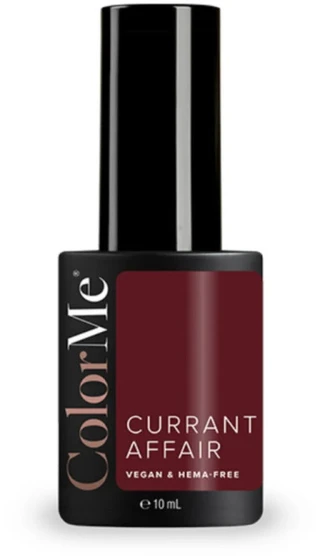ColorMe Cosmetics Currant Affair Gel Semi-Permanent Nagų lakas, 10 ml