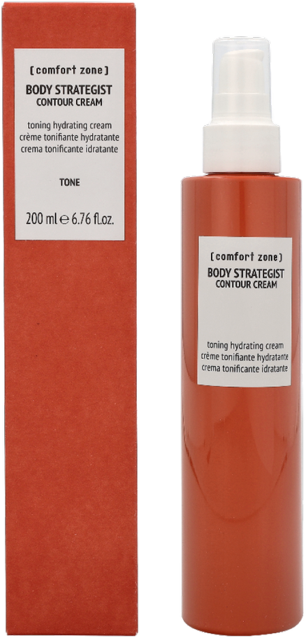 Comfort Zone Body Strategist Contour Kreminis stangrinantis ir drėkinantis kūno kremas, 200 ml