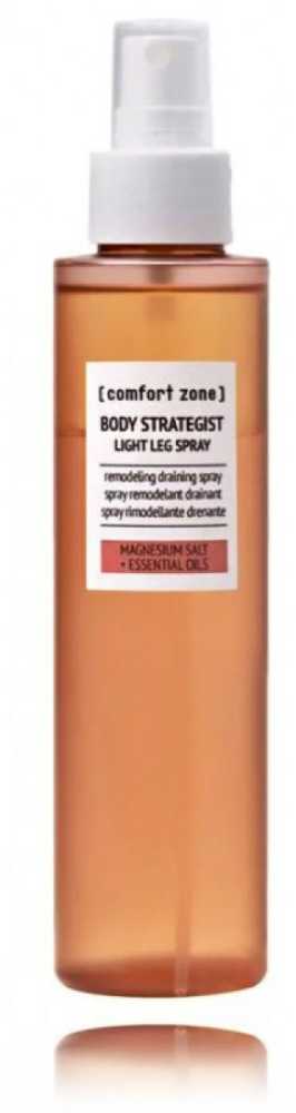 Comfort Zone Body Strategist Light Leg Purškiklis Remodeling Draining Purškiklis atkuriantis purškiklis pavargusioms kojoms, 150 ml