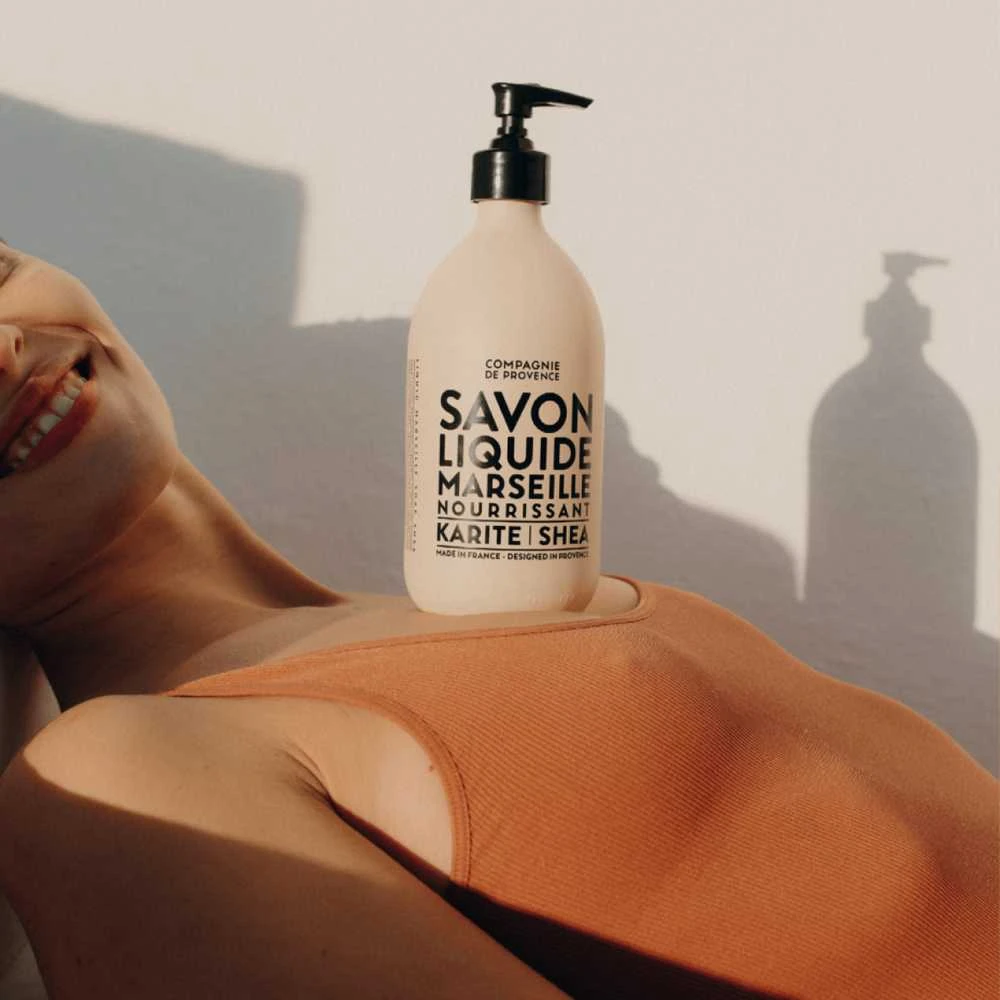 Compagnie De Provence Liquid Soap Marseille Shea skystas muilas, 495 ml