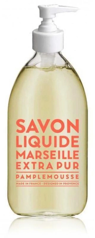 Compagnie De Provence Marseille Liquid Soap Rožinė Grapefruit skystas muilas rankoms ir kūnui, 300 ml