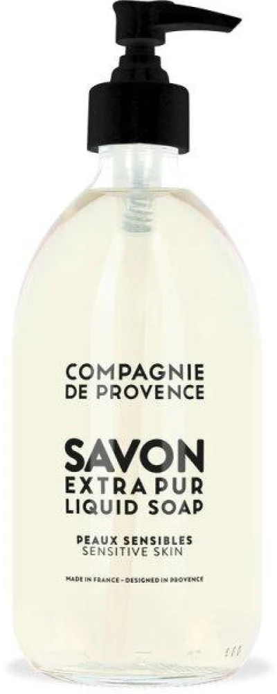 Compagnie De Provence Marseille Liquid Soap Sensitive Skin skystas muilas jautriai odai, 495 ml