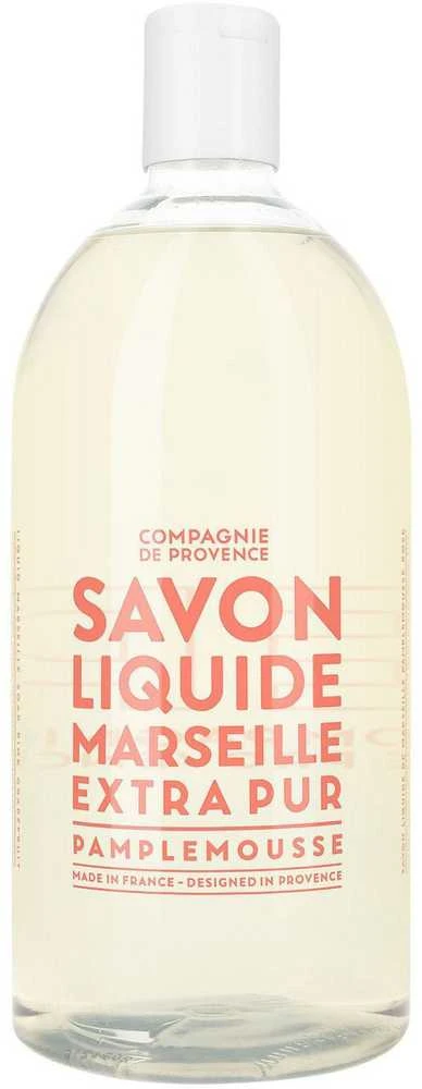 Compagnie De Provence Marseille Liquid Soap Refill Rožinė Grapefruit skysto muilo papildymas, 1000 ml