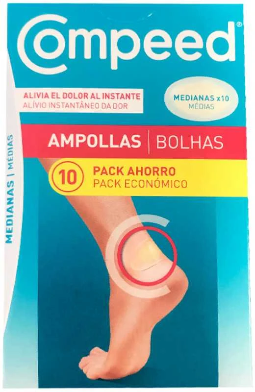 "Compeed" kulnų pleistrai 10vnt