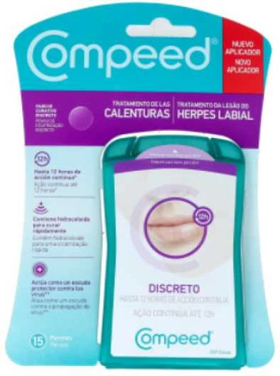 "Compeed" nematomas pleistras nuo peršalimo 15 vienetų