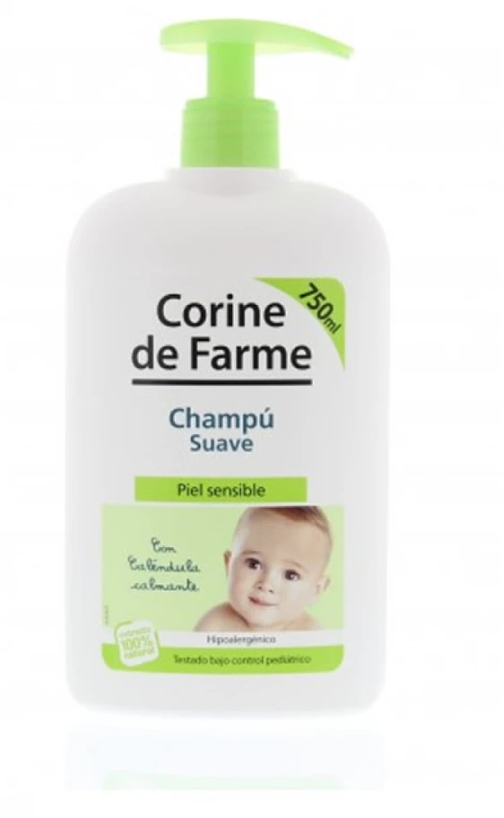 "Corine De Farme" švelnus šampūnas 750ml