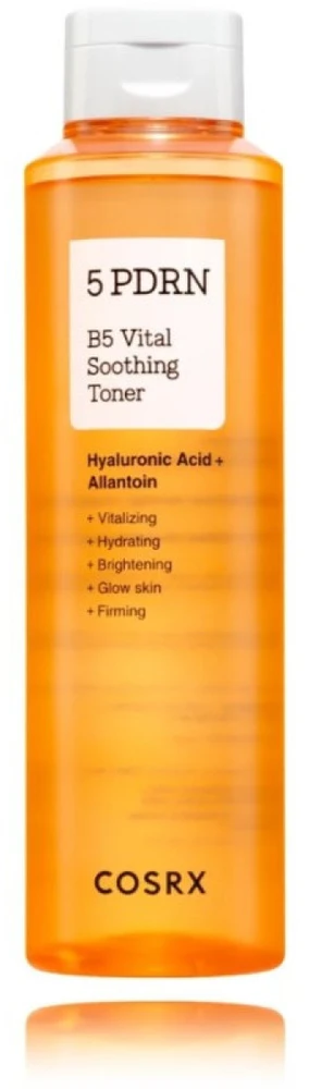 COSRX 5 PDRN B5 Vital Soothing Toneris tonikas visiems odos tipams, 280 ml