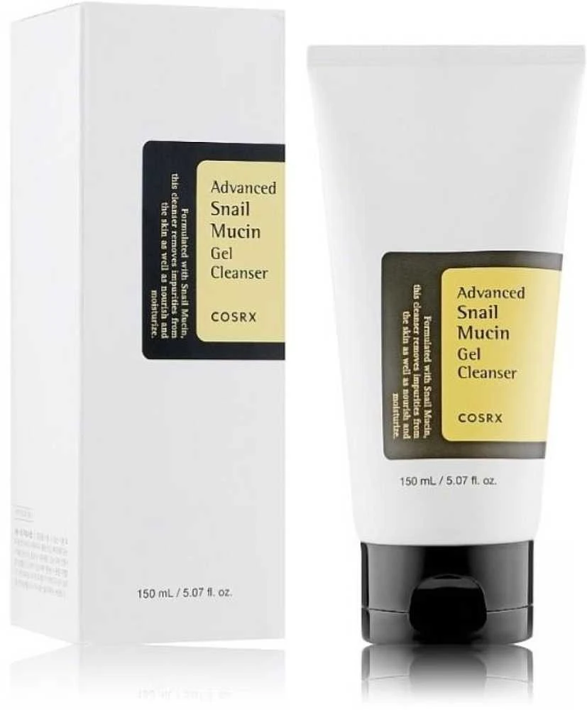 COSRX Advanced Snail Mucin Gel Cleaser valomasis veido gelis, 150 ml