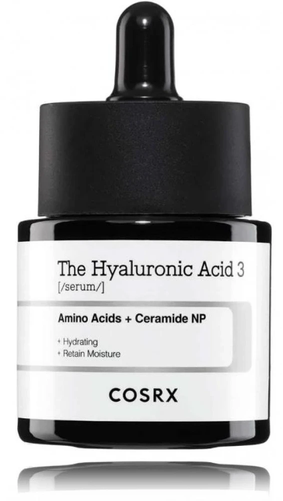 COSRX The Hyaluronic Acid 3 Serum Intensyviai drėkinantis serumas su 3% hialurono rūgštimi, 20 ml