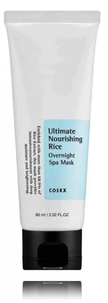 Cosrx Ultimate maitininantis Rice Overnight Spa Mask naktinė maitinanti kaukė veidui, 60 ml
