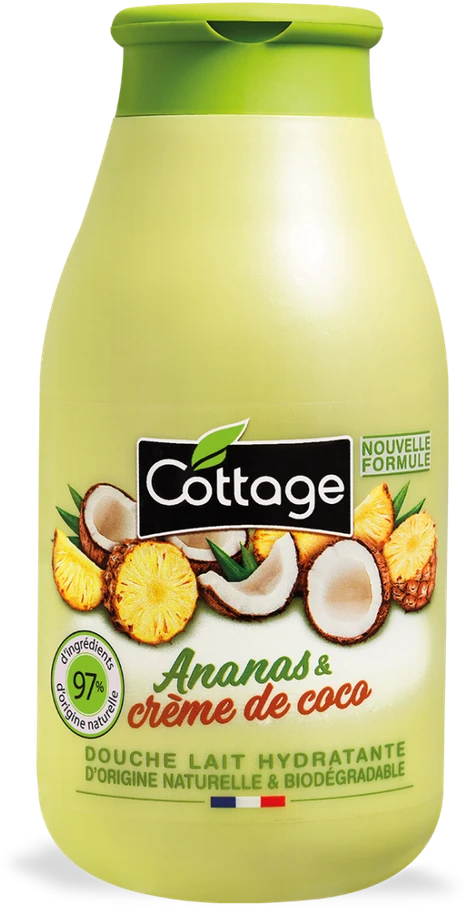 "Cottage" dušo želė 250 ananasų ir kokosų 995968