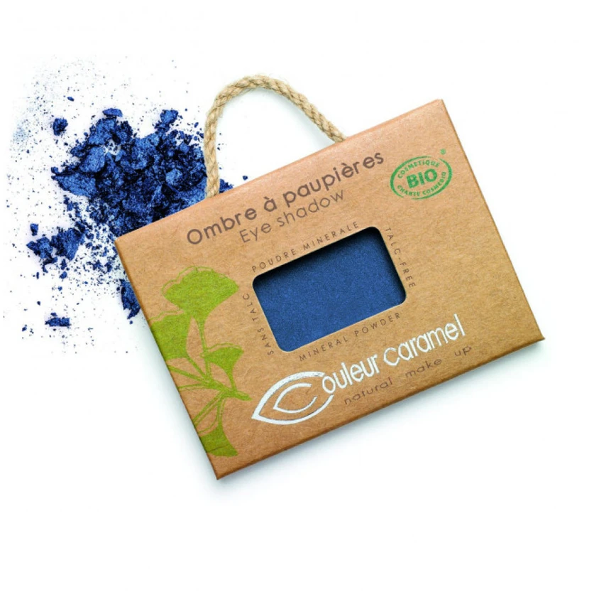 Couleur Caramel akių šešėliai N076 Bleu Marine Refill