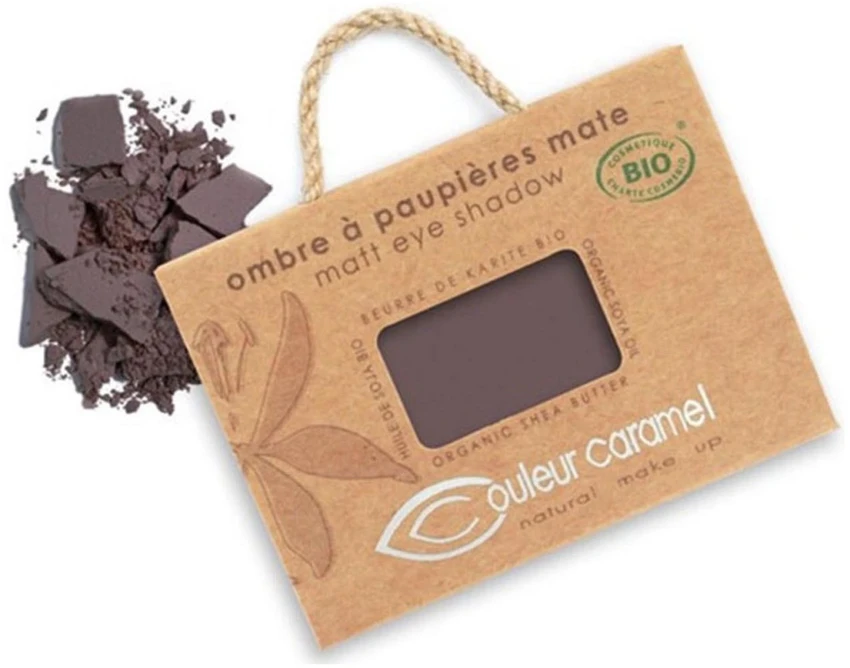 Couleur Caramel Makeup akių šešėliai 081 Brun Intense Mat