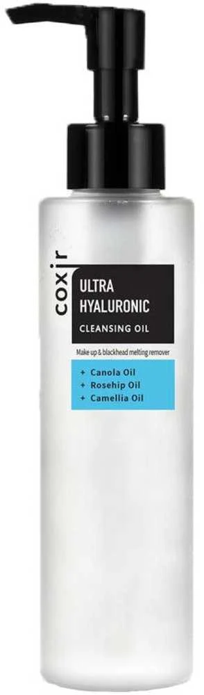 Coxir Ultra Hyaluronic Cleansing Oil valomasis veido aliejus su hialurono rūgštimi, 150 ml