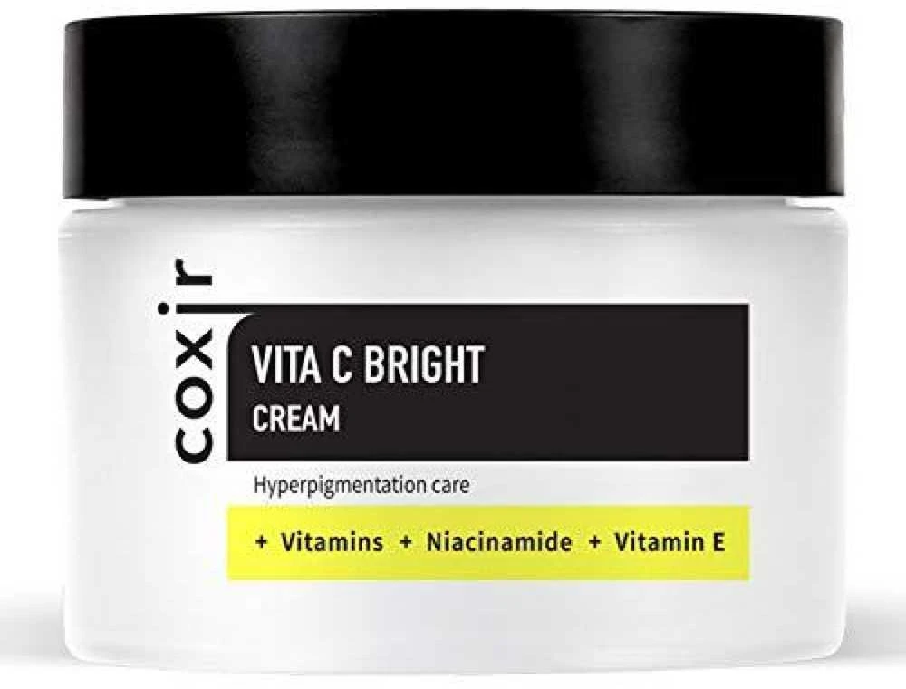 Coxir Vita C Bright Kreminis skaistinamasis veido kremas su vitaminu C, 50 ml