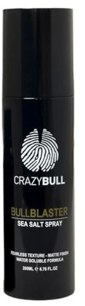 Crazy Bull Bull Blaster Sea Salt Purškiklis plaukų purškiklis vyrams su jūros druska, 200 ml