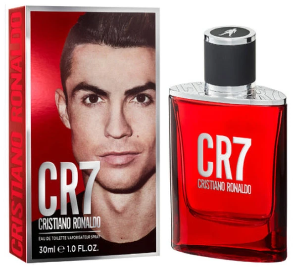 Cristiano Ronaldo CR7 EDT tualetinis vanduo vyrams, 30 ml