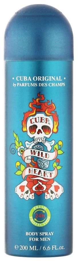 Cuba Original Cuba Wild Heart, 200 ml