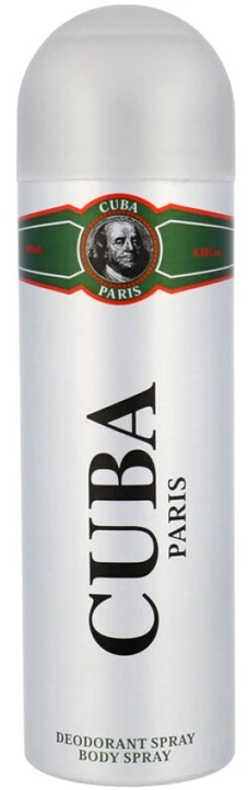 Cuba Žalias Dezodorantas vyrams, 200 ml