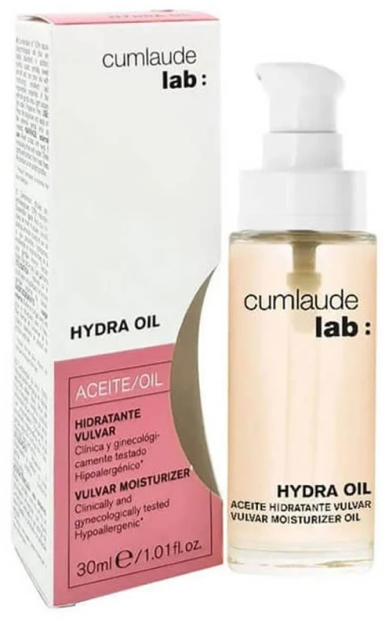 CUMLAUDE Hydra Oil Vulvarinis drėkinamasis aliejus 30ml