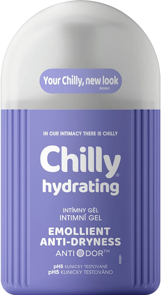 Intymios higienos gelis „Chilly“ (drėkinamasis), 200 ml