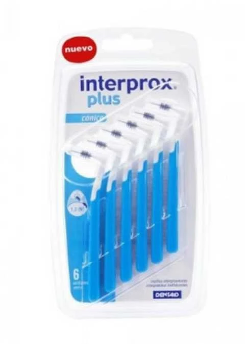 "interprox Plus Conical" 6 vienetai