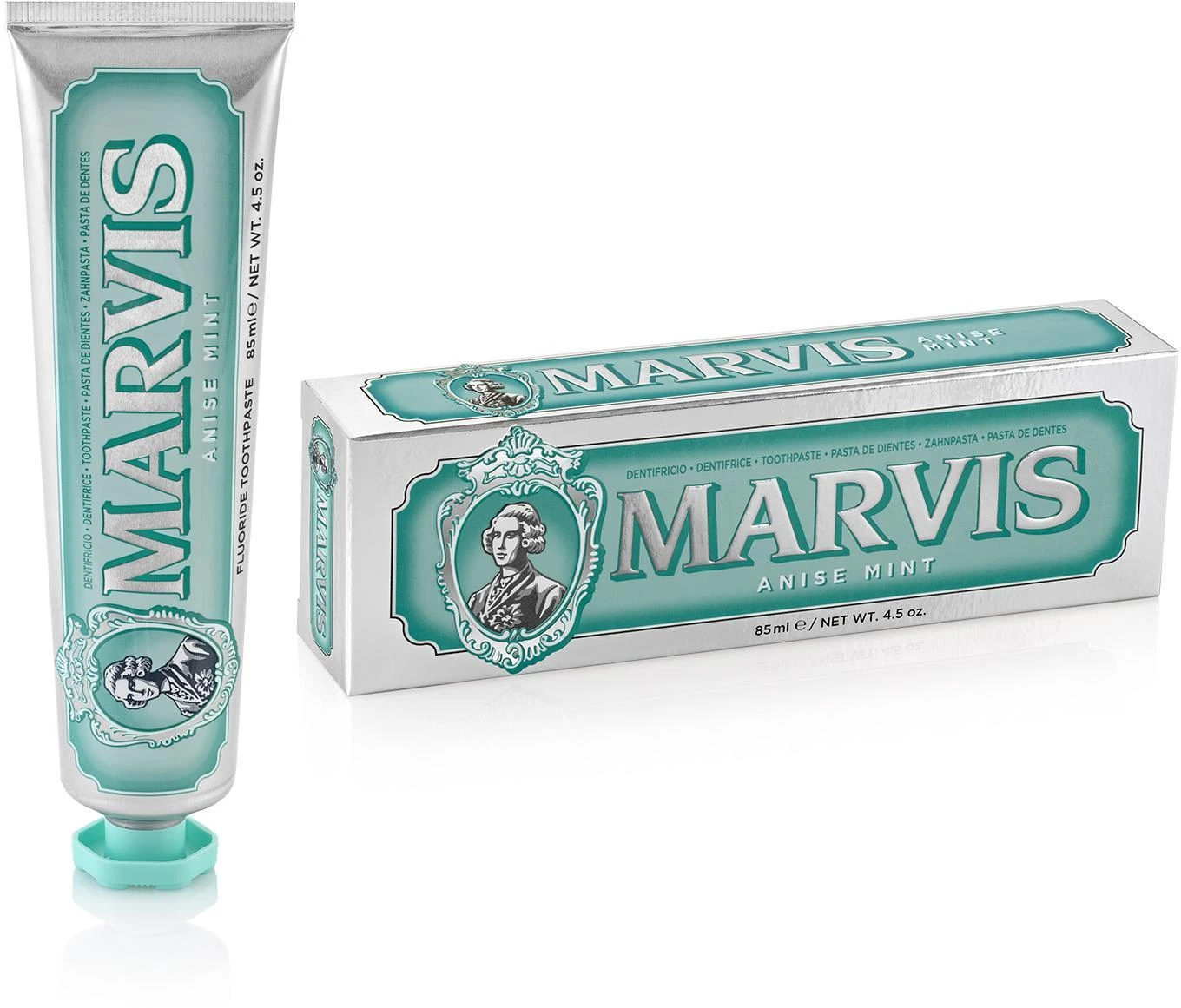 Marvis Anise Mint Anyžių ir mėtų skonio dantų pasta, 85 ml