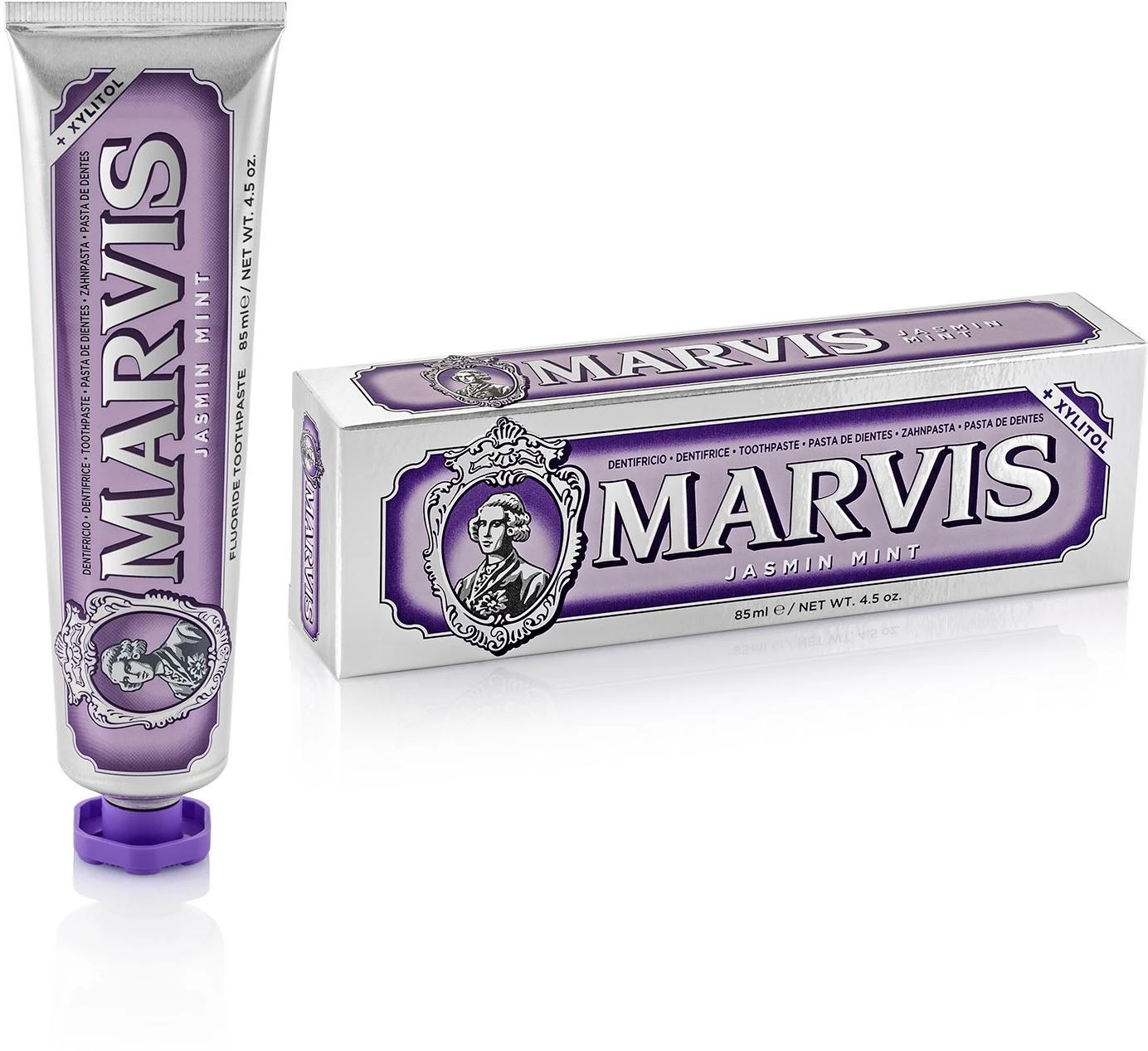 Marvis Jasmin Mint Jazminų ir mėtų skonio dantų pasta, 85 ml