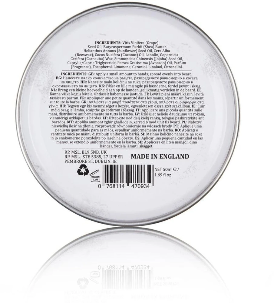 Dapper Dan Beard Balm kondicionuojantis barzdos balzamas, 50 ml