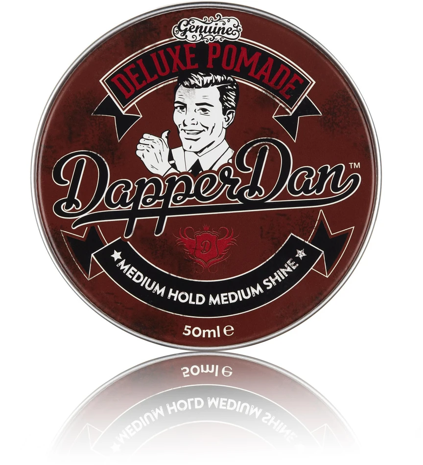 Dapper Dan Deluxe Pomade vidutinės fiksacijos ir spindesio plaukų pomada, 100 ml
