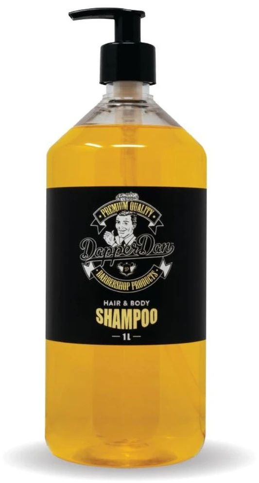 Dapper Dan Hair and Body Šampūnas šampūnas ir kūno prausiklis vyrams, 1000 ml