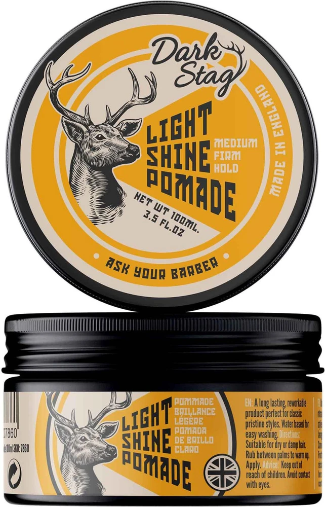 Dark Stag Light Shine Pomade, 100 ml