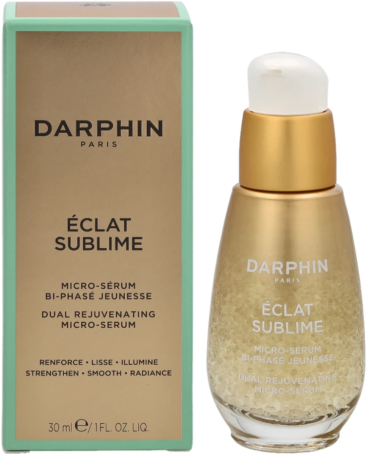 Darphin Eclat Sublime Dual Rejuvenating Micro-Serum jauninantis hibridinis aliejinis serumas veidui, 30 ml