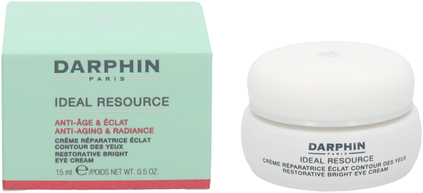 Darphin Ideal Resource Restorative Bright Paakių kremas atkuriantis kremas paakiams, 15 ml