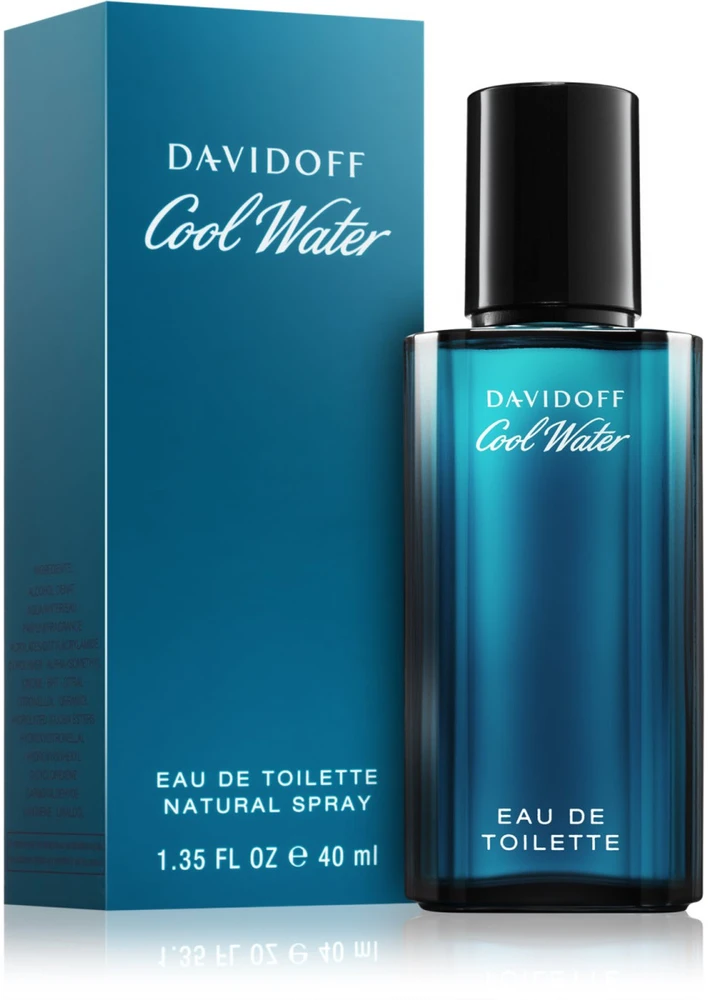 Davidoff Cool Vanduo EDT tualetinis vanduo vyrams, 40 ml