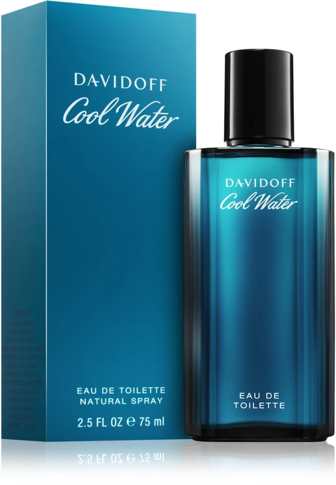 Kvepalai vyrams Davidoff Cool Water for Men EDT, 75 ml