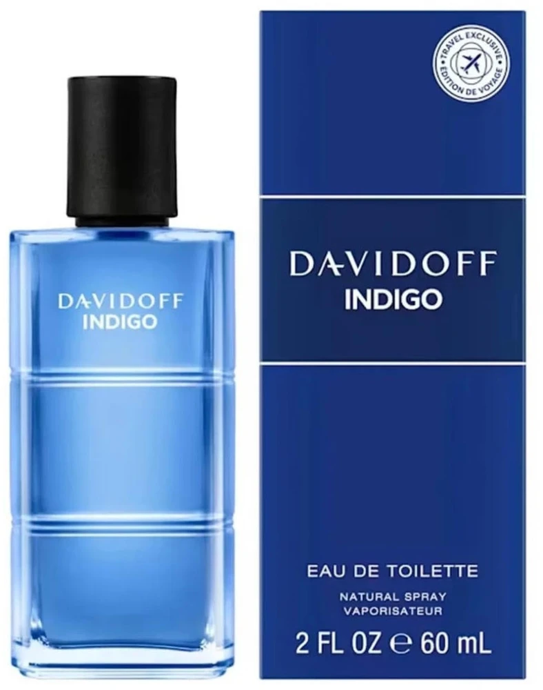 Davidoff Indigo EDT tualetinis vanduo vyrams, 60 ml
