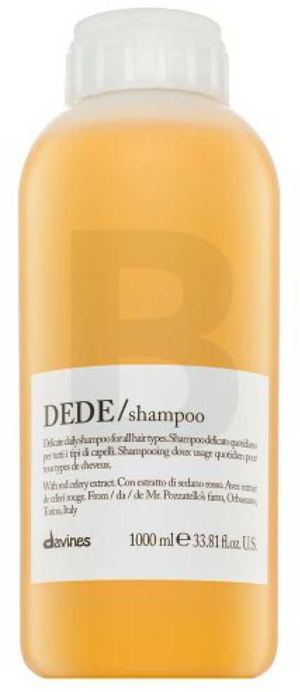 Davines Essential Haircare Dede Šampūnas šampūnas vidutinio storumo ir ploniems plaukams, 1000 ml