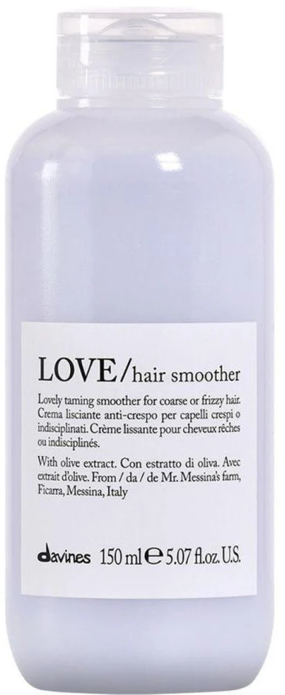 Davines Essential Haircare Love Hair Smoother tiesinantis plaukų kremas, 150 ml