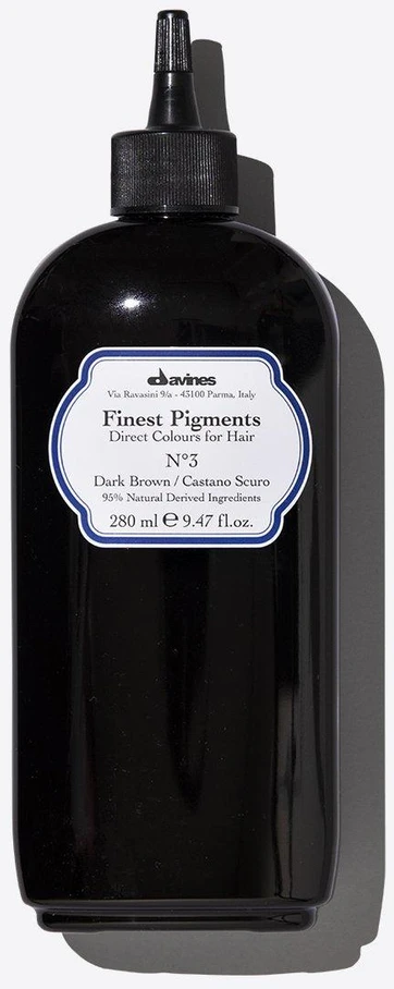Davines Finest Pigments plaukų dažai be amoniako, atspalvis: Nr. 3 Dark Brown, 280 ml