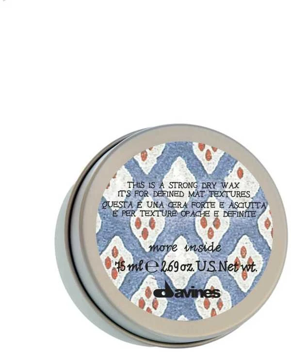 Davines More Inside Tai stiprus sausas vaškas, 75 ml